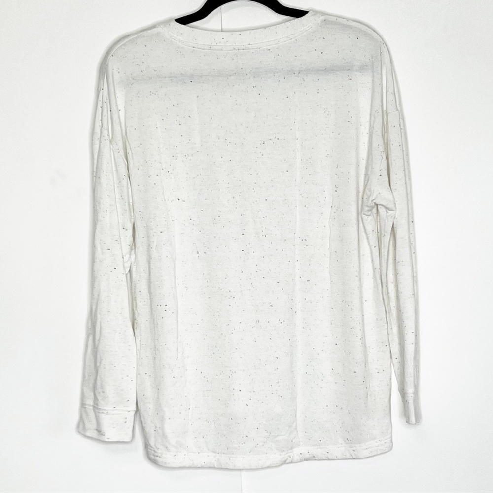 Three Dots Confetti Long Sleeve Top - Picture 3 of 5